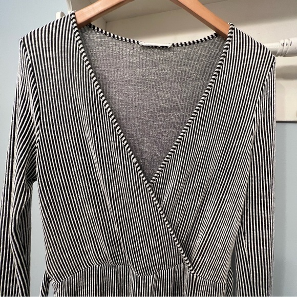 Caution to the Wind Striped Jumpsuit - Picture 2 of 8